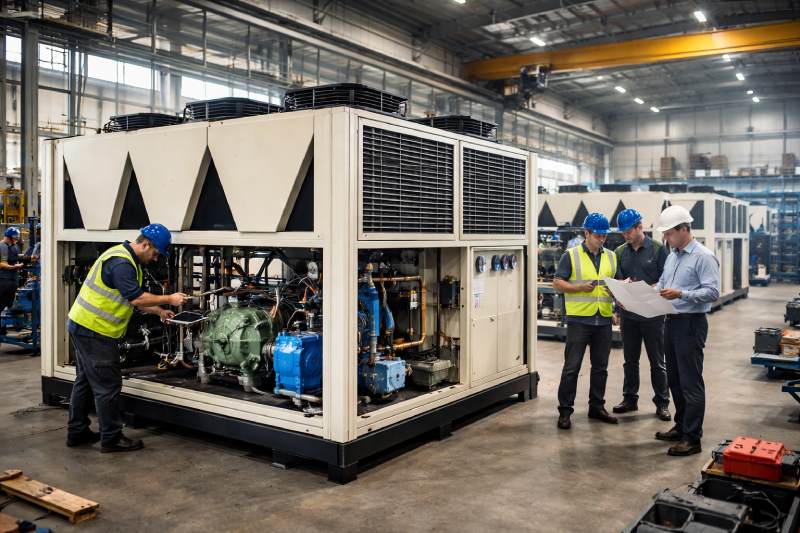 Chilling Plant Manufacturing